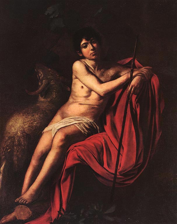  1609 - San Giovanni Battista, Galleria Borghese, Roma